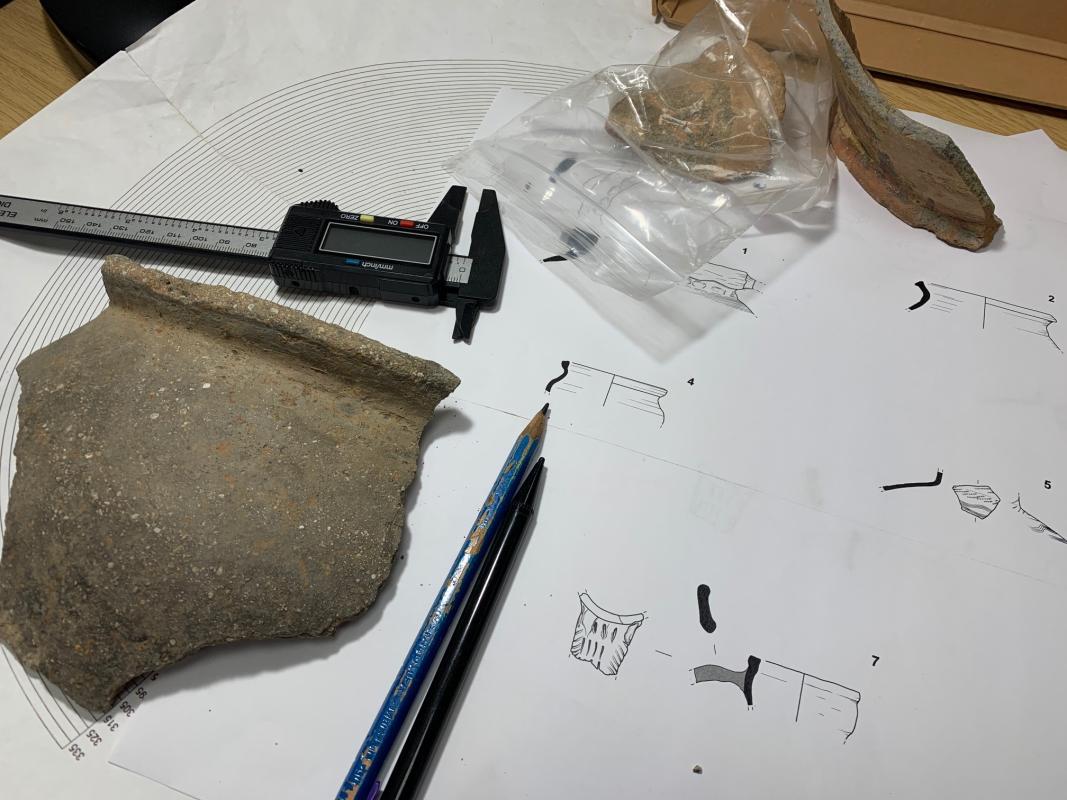 A Day in the Life of an Archaeological Illustrator Wessex Archaeology